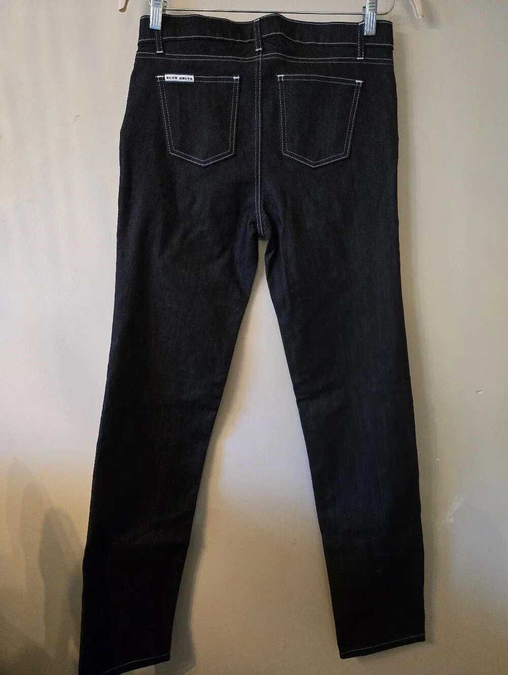 Blue Delta x Tom James Custom Bespoke Dark Wash Denim Jeans [30x33] Straight